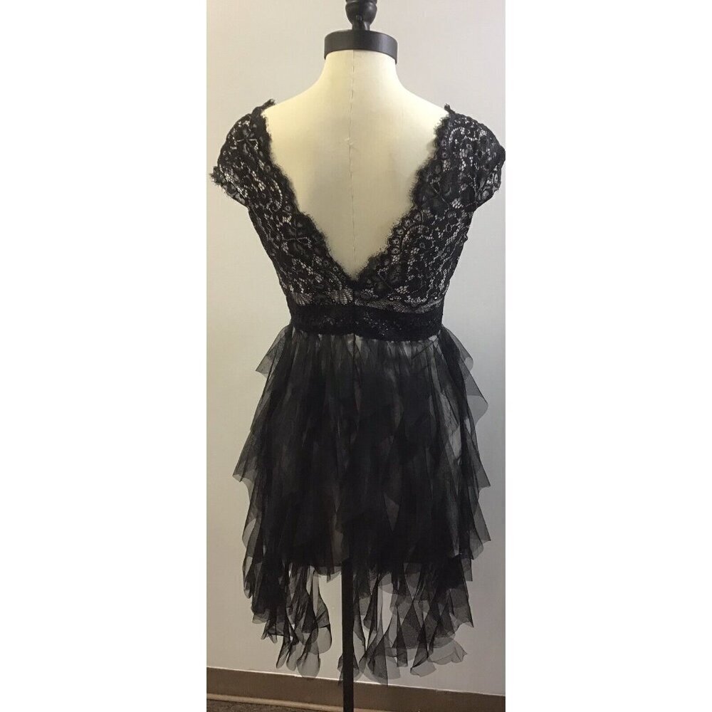 Womans Sexy Party Dress Black and White - Picture 2 of 2